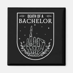 Tod eines Bachelor Spooky Jahreszeit Hochzeit Brid Magnet