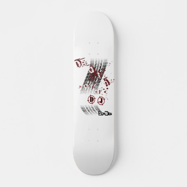Tod eines DJ-Skateboards Skateboard (Vorne)