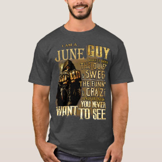 Tod ich bin ein Juni Typ habe ich 3 Seiten der ruh T-Shirt