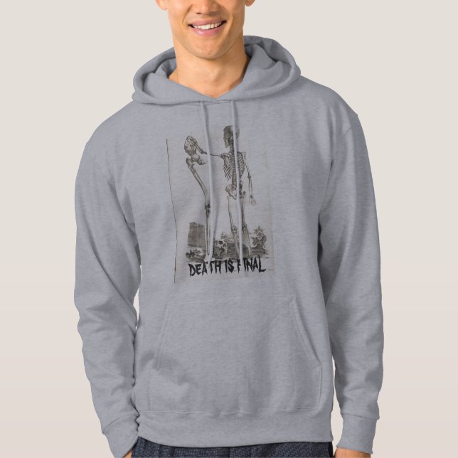 Tod ist abschließender Hoodie (Vorderseite)