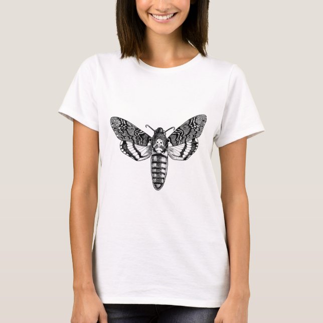 Tod-Köpfige Motte T-Shirt (Vorderseite)