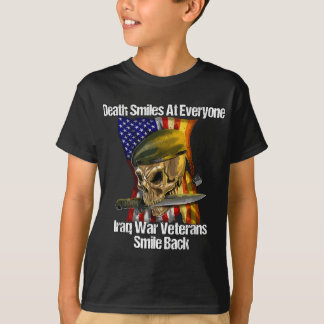 Tod lächelt bei jedem Irakkriegsveteran T-Shirt