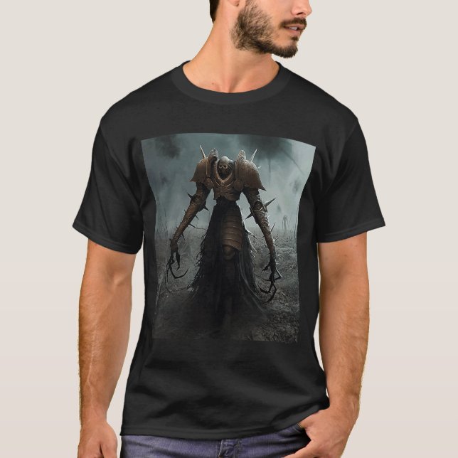 Tod Lord Fallen Knight Fallout King Dark Fantasy T-Shirt (Vorderseite)