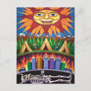 Tod n Rebirth  Postkarte