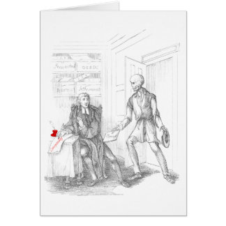 Tod nimmt einen Rechtsanwalt