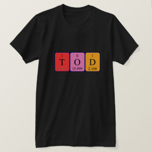 Tod Periodenname Shirt