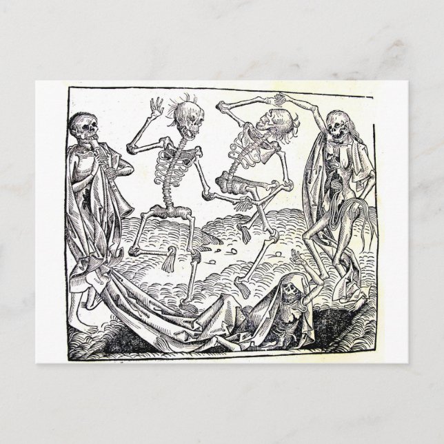 Tod Postkarte (Vorderseite)