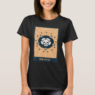 Tod Tarotkarte Mystische Karten Okkulte Magie T-Shirt