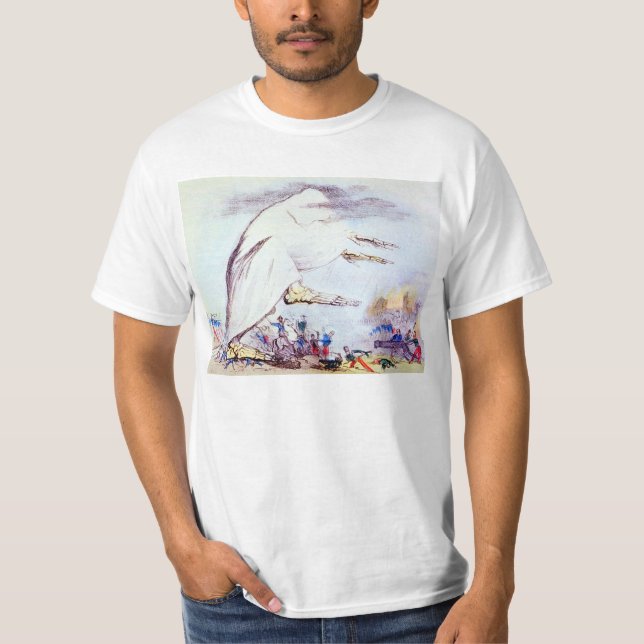 Tod trampelt allen T - Shirt (Vorderseite)