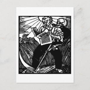 Tod und Bauer Postkarte