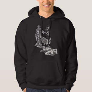 Tod und der Teufel-Kapuzenpulli Hoodie