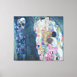 Tod und Leben, c.1911 (Öl auf Leinwand) Leinwanddruck