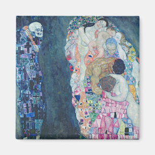 Tod und Leben, c.1911 (Öl auf Leinwand) Magnet