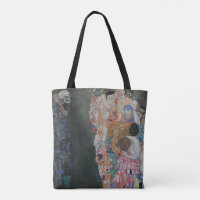Tod und Leben durch Gustav Klimt Vintager Jugendst