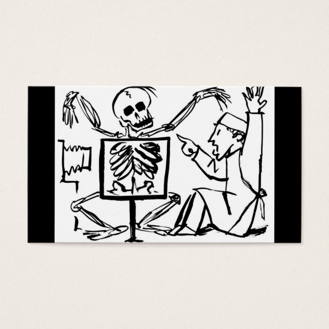 Tod und Röntgenarzt um 1951 (Vorderseite)