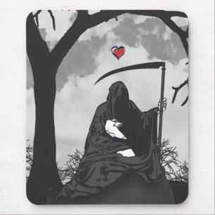 TOD UND SEIN HÄSCHEN MOUSEPAD