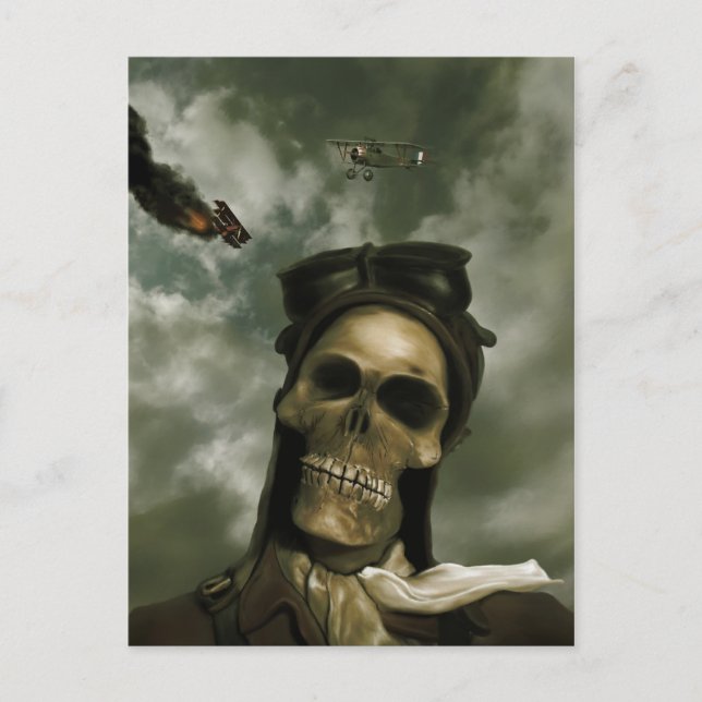 Tod von der Skies Postcard Postkarte (Vorderseite)