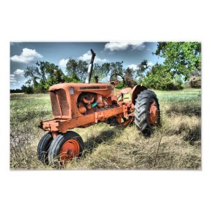 Tod von eines Allis Chalmers Fotodruck