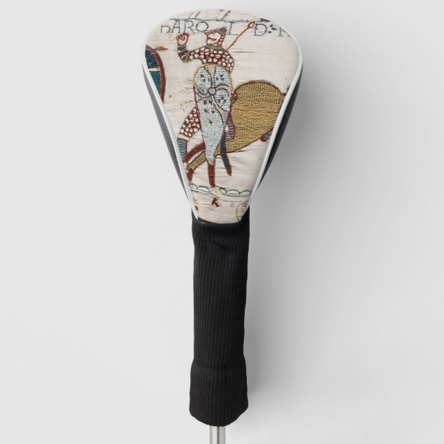 Tod von König Harold (Bayeux Tapestry) Golf Headcover (Vorderseite)