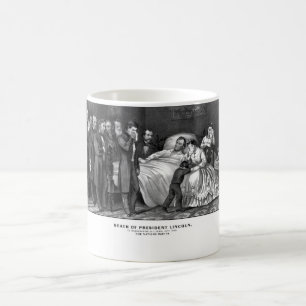 Tod von Präsidenten Lincoln Kaffeetasse
