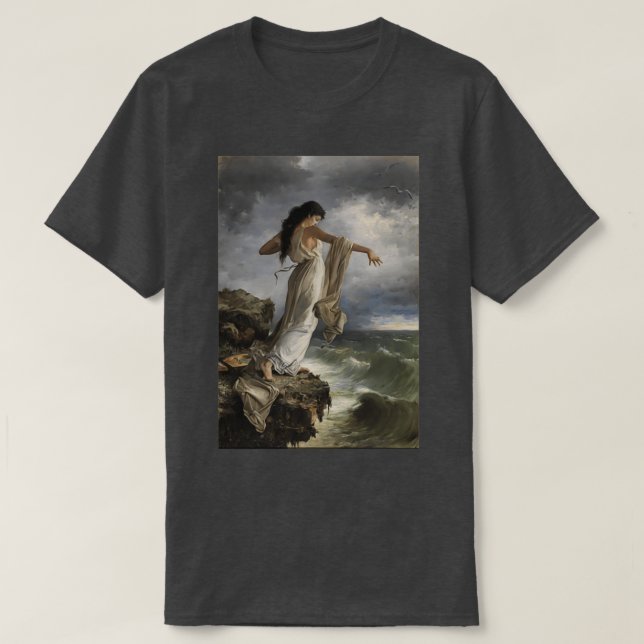 Tod von Sappho 1881 T-Shirt (Design vorne)