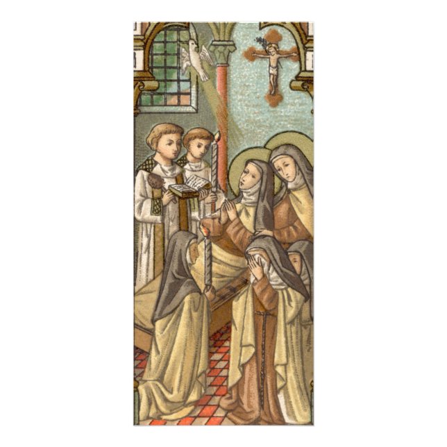 Tod von St. Teresa von Avila (SAU 28) Werbekarte (Vorne)