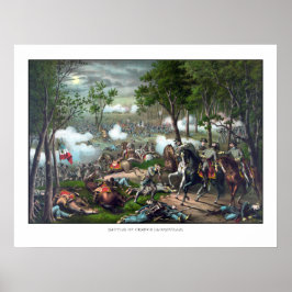 Tod von Stonewall Jackson Poster