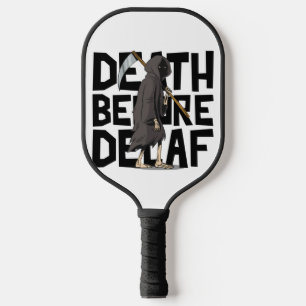 Tod vor Decaf Pickleball Schläger