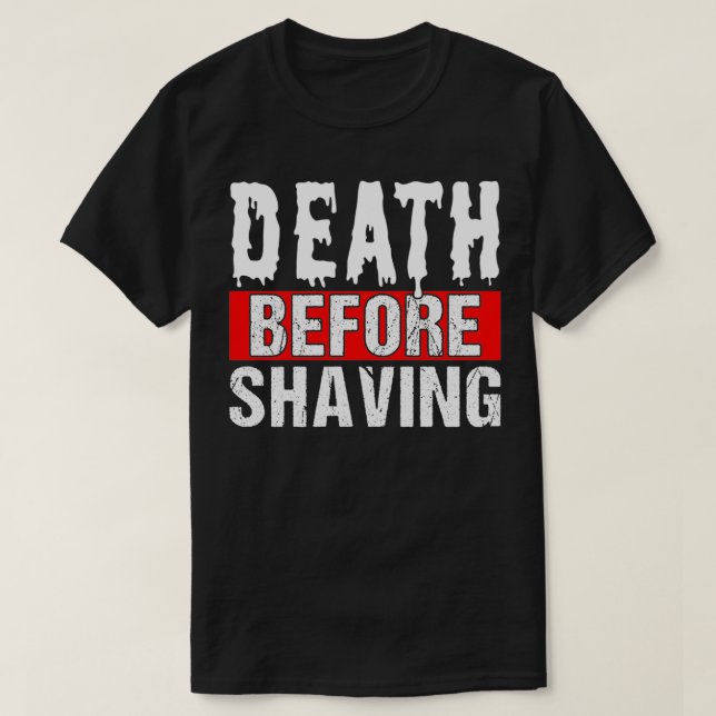 Tod vor dem Sich 1 T-Shirt (Design vorne)