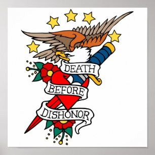 Tod vor Ehrerbietung Poster