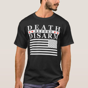 Tod vor entwaffnen - Großdruck T-Shirt