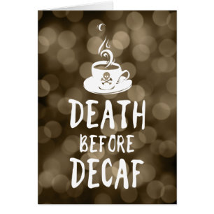 Tod vor Jahrzehnt Kaffee