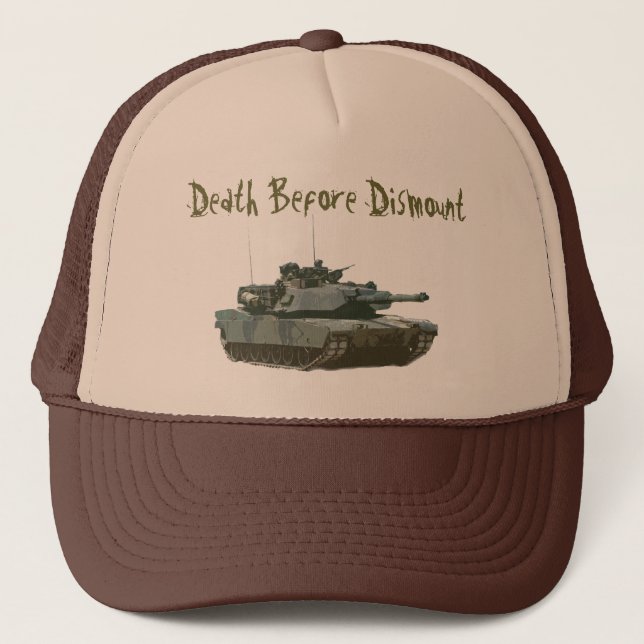 Tod vor nehmen ab truckerkappe (Vorderseite)