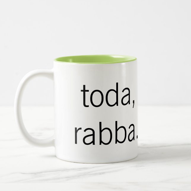 Toda, Rabba Tasse (Links)