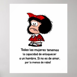Todas las mujeres und Mafalda Poster