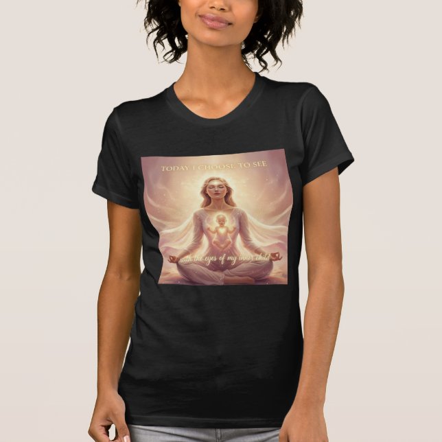 Today I Choose  – Inner Child Meditation Light T-Shirt (Vorderseite)