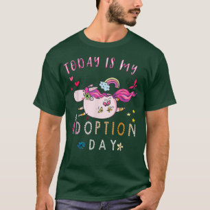 Today Is My Adoption Day Adoption Gift for Kids T-Shirt