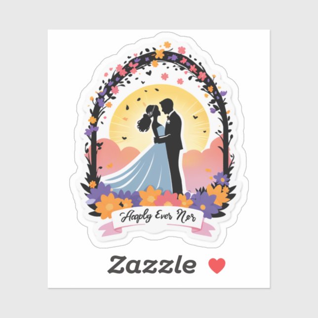 Today’s the Day!" (Wedding Day / Rehearsal) Aufkleber (Blatt)