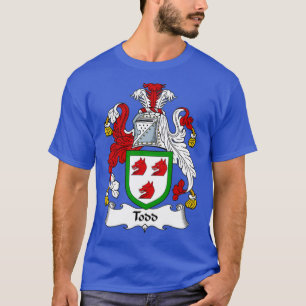 Todd Coat of Arms Familienwappen  T-Shirt