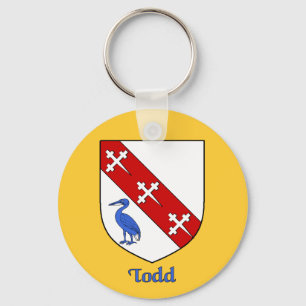 Todd Family Shield-Schlüsselanhänger Schlüsselanhänger