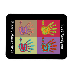 Todd Rundgren klar Menschenhand Magnet