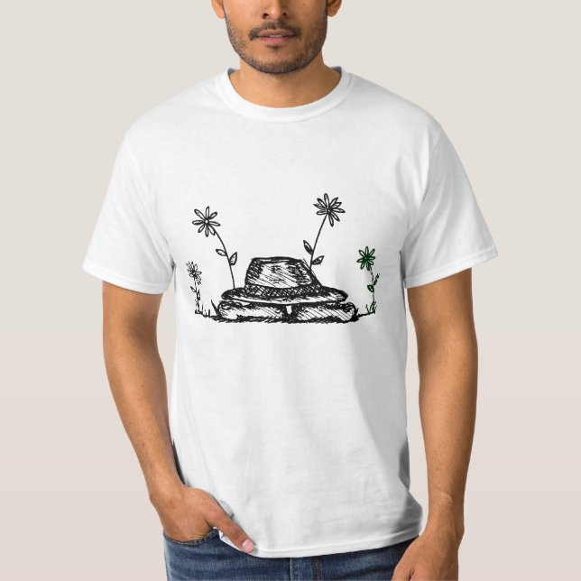 Todd Snider Hat Logo Halloween T-Shirt (Vorderseite)