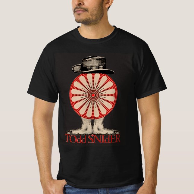 Todd Snider Hat Logo-Memo T-Shirt (Vorderseite)