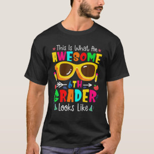 Toddler Back To School 6Th Grade Awesome Sixth Gra T-Shirt