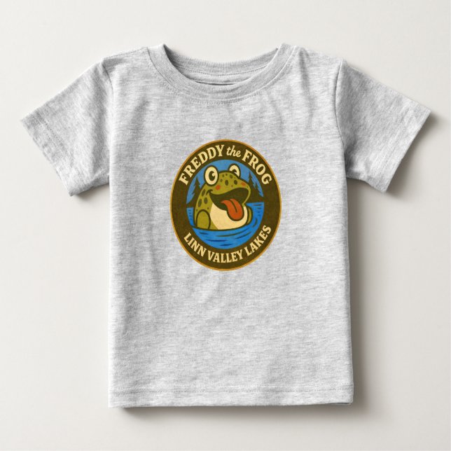 Toddler or Baby. Linn Valley. Lakes Tee Shirt with (Vorderseite)