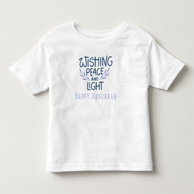 Toddler's Happy Hanukkah t-shirt  (Vorderseite)