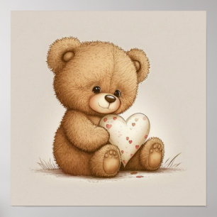 Toddy Bear Poster