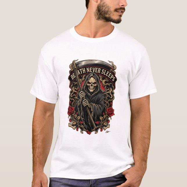 Todes Langarmshirt T-Shirt (Vorderseite)