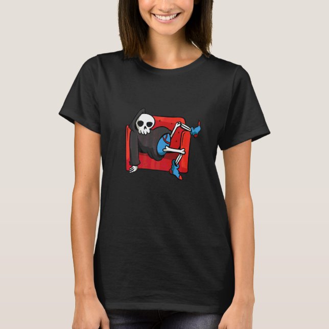 Todes Liegecouch T-Shirt (Vorderseite)