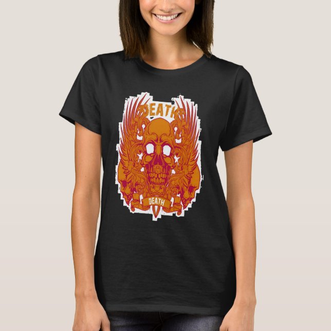 Todes-Schädel T-Shirt (Vorderseite)